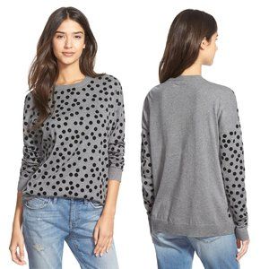Hinge Velvet Spotted Sweater